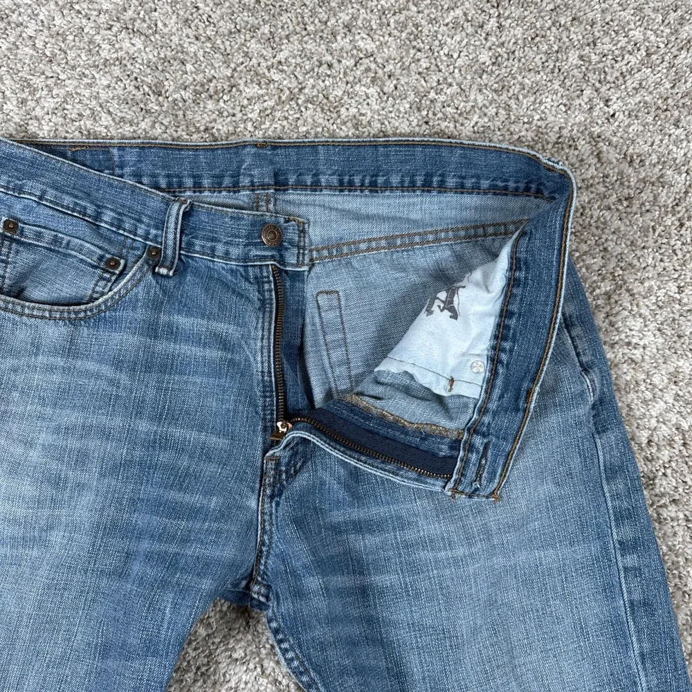 Levi's 527 Jeans Mens‎ 36x32 Blue Slim Bootcut Medium Wash Denim